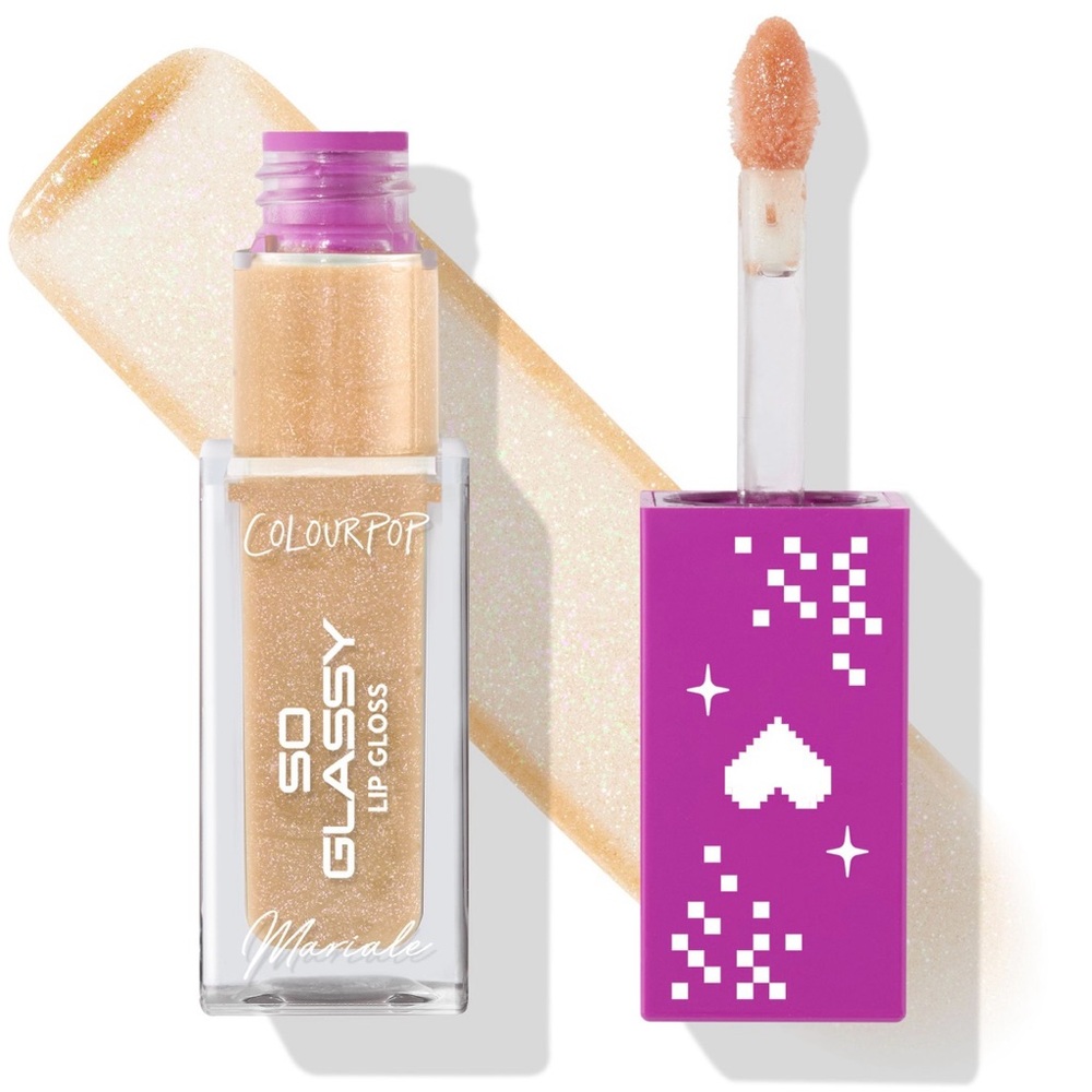ColourPop So Glassy Lip Gloss - Shimmering Gold